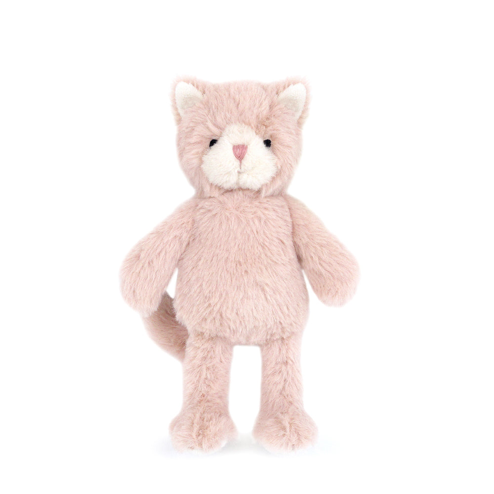 Mon Ami Callie Pink Kitty Plush Rattle