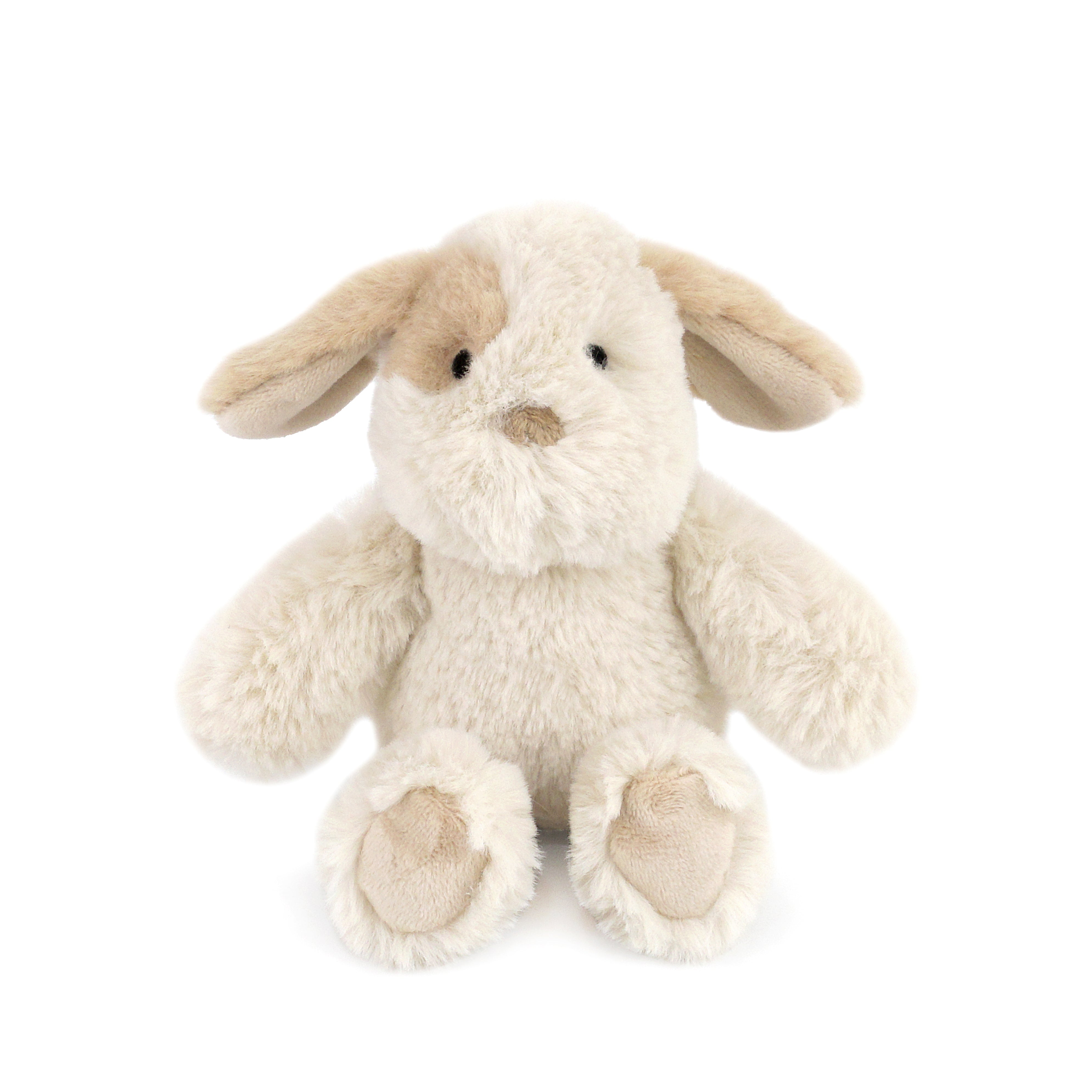 Mon Ami Bogart Puppy Plush Rattle