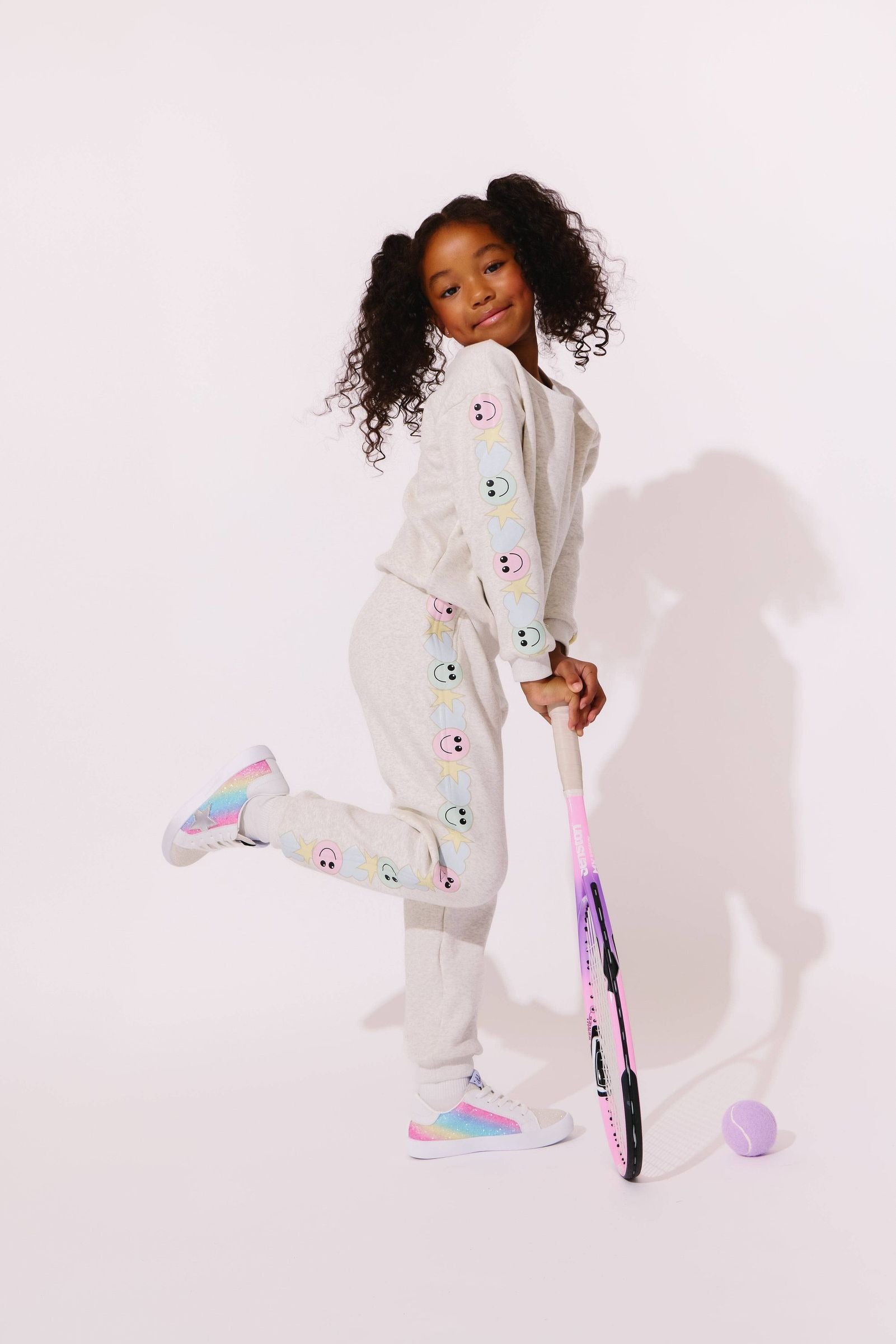 Lola & The Boys Rainbow Smiley Set