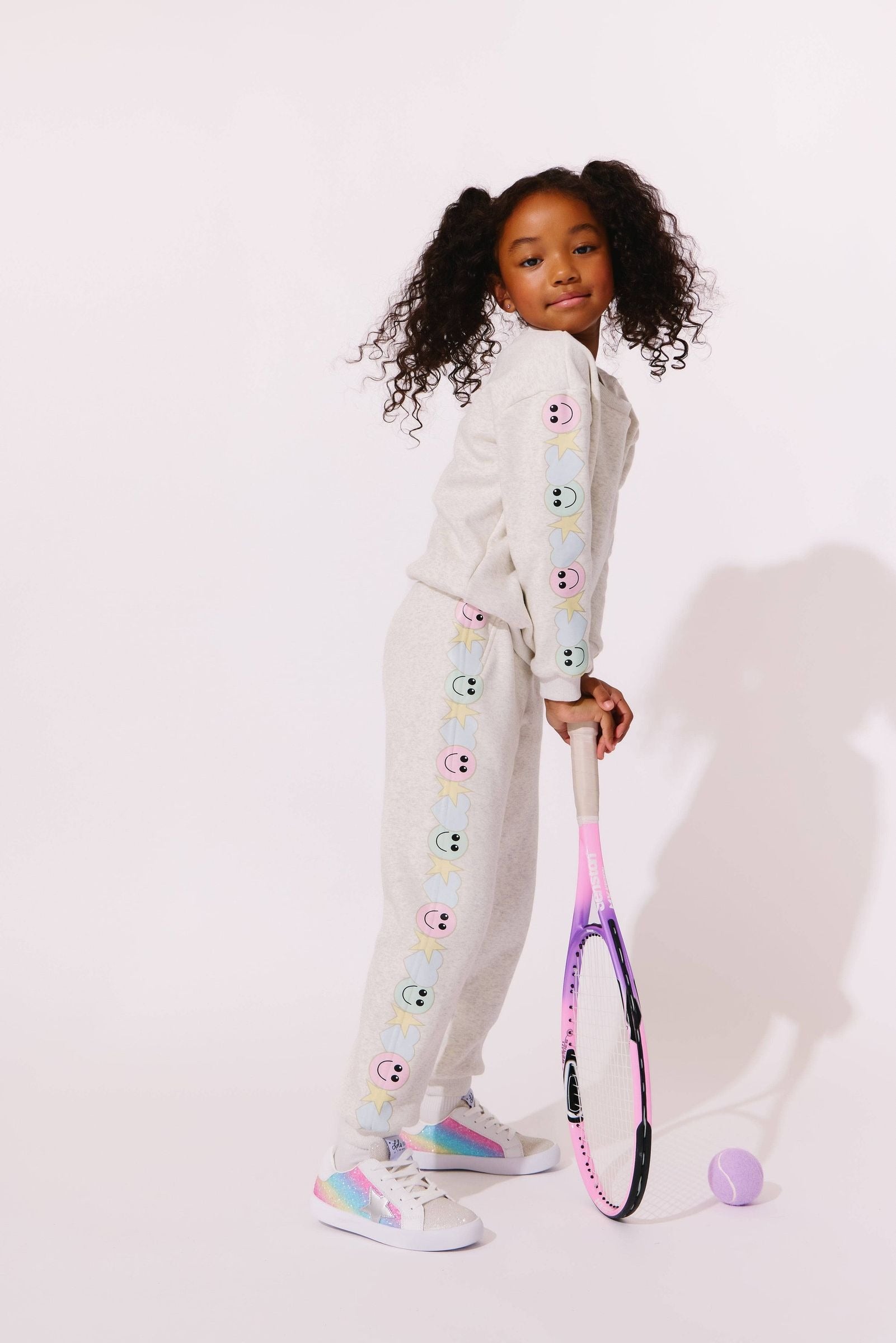 Lola & The Boys Rainbow Smiley Set