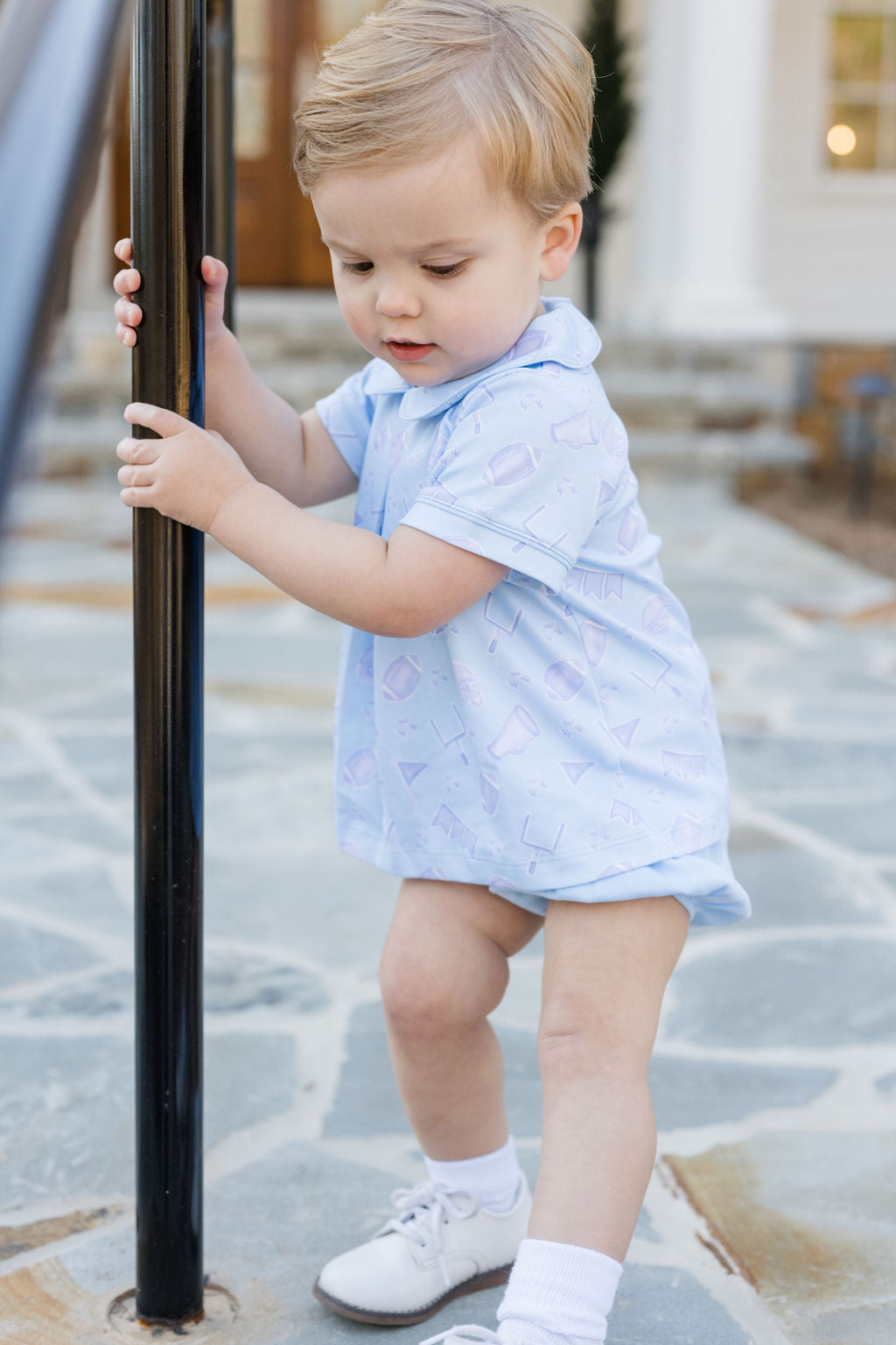 James & Lottie Rory Diaper Set, Game On