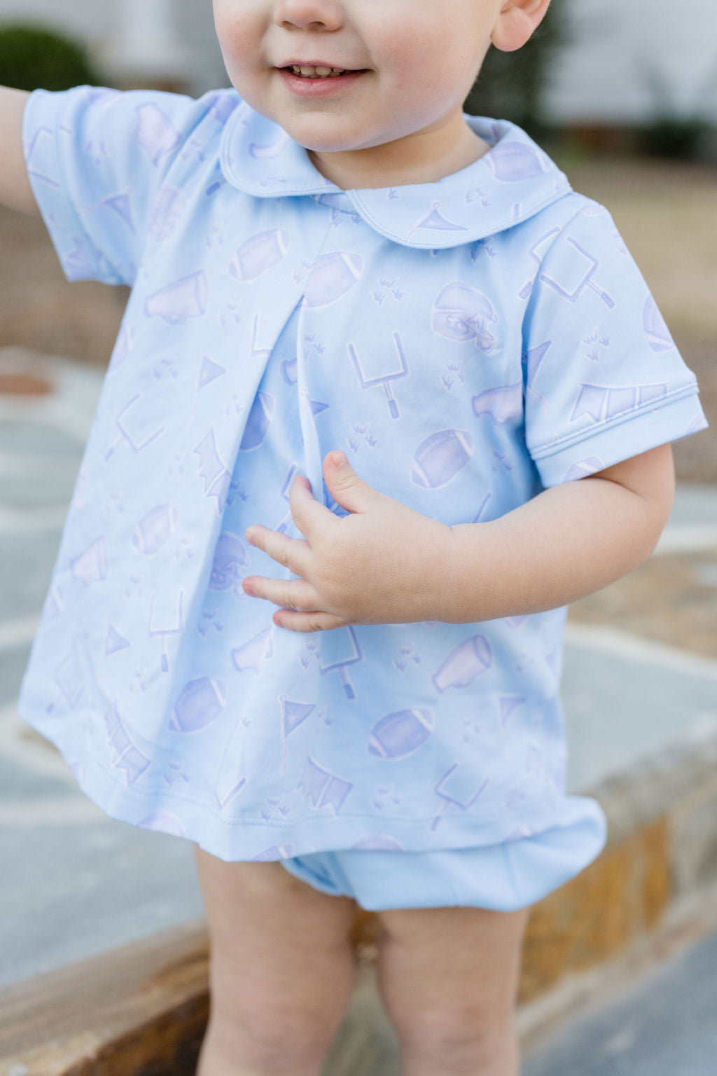 James & Lottie Rory Diaper Set, Game On