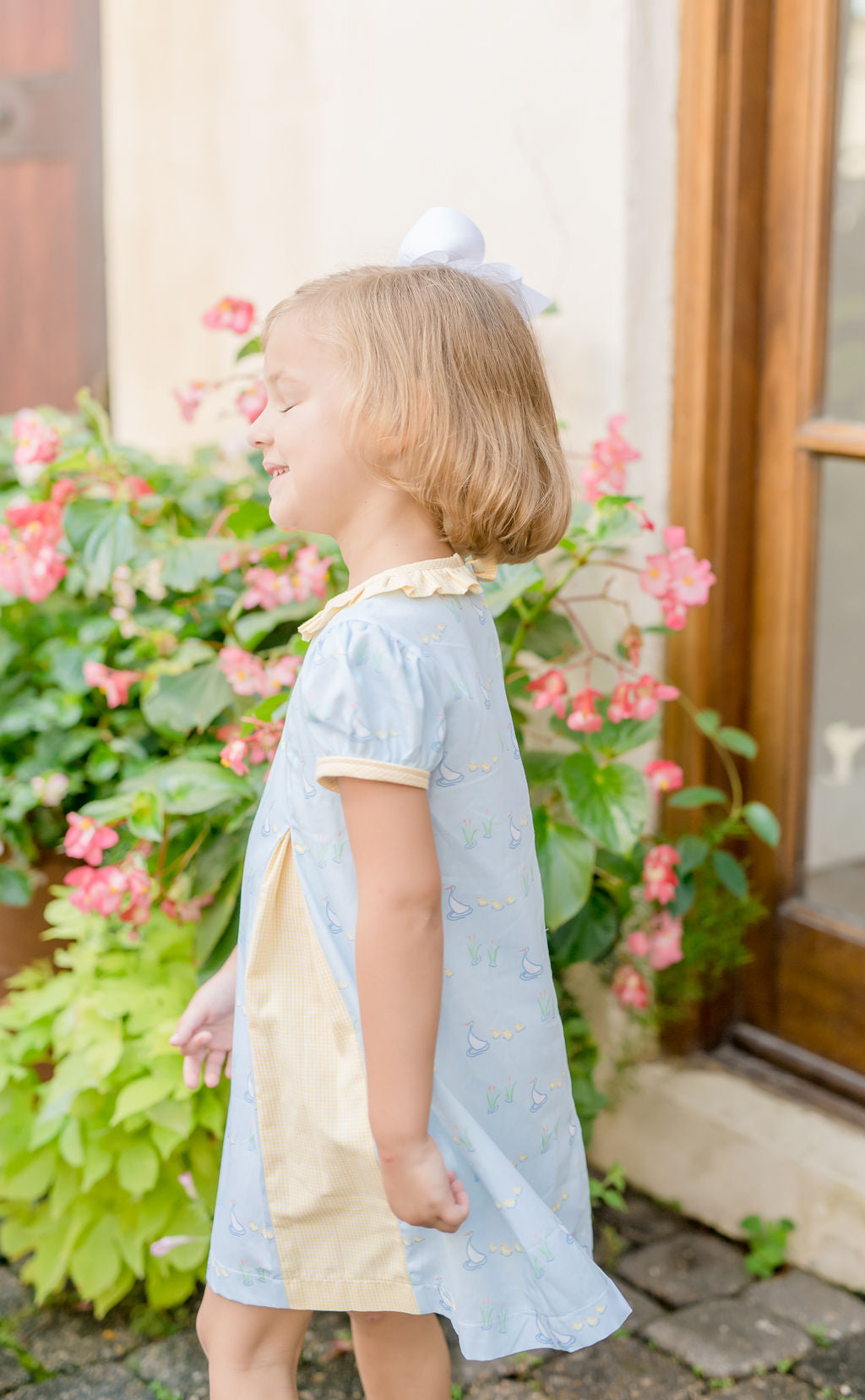 James & Lottie Rosie Dress, Ducky Lucky