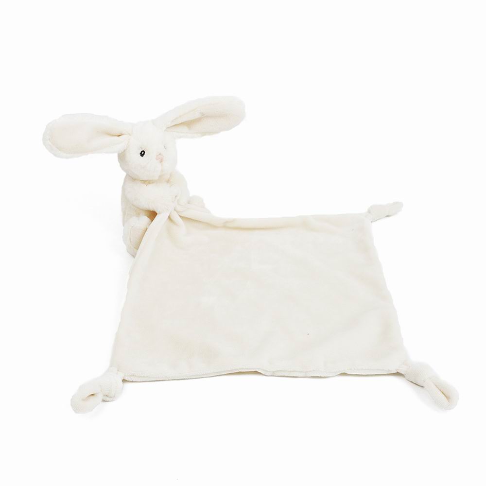 Mon Ami Magnolia Bunny Knotted Security Blanket