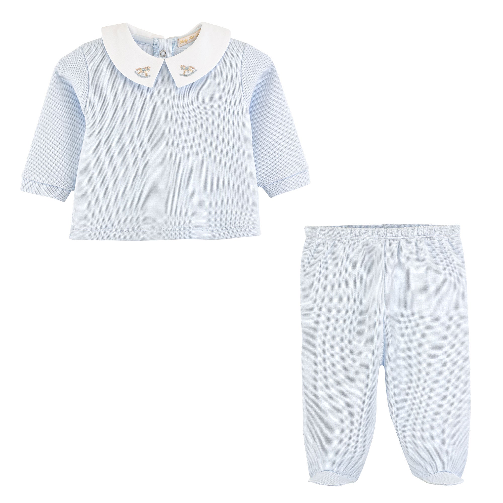 Baby Club Chic English Knot Top and Pant Set