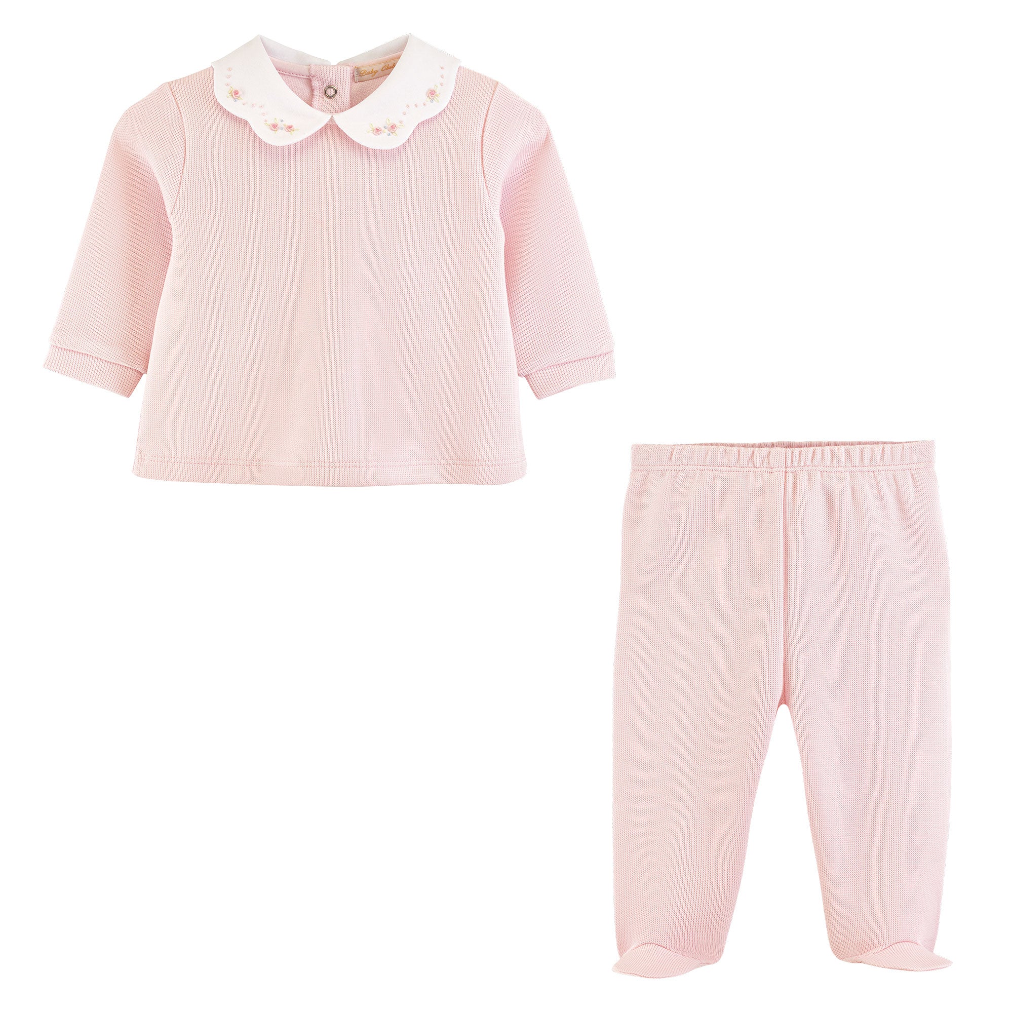 Baby Club Chic English Knot Top and Pant Set