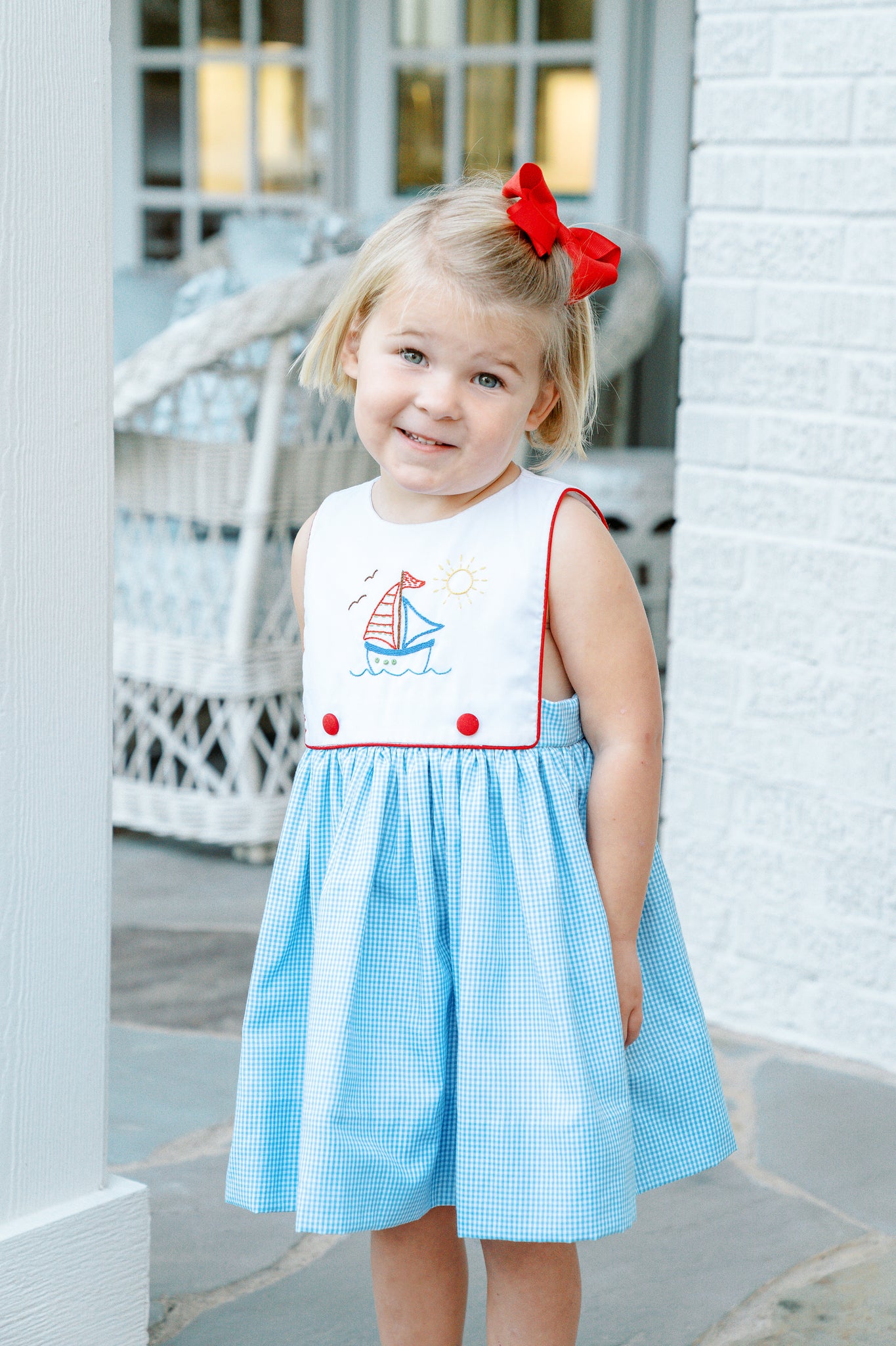 Proper Peony Vineyard Sailboat Dress