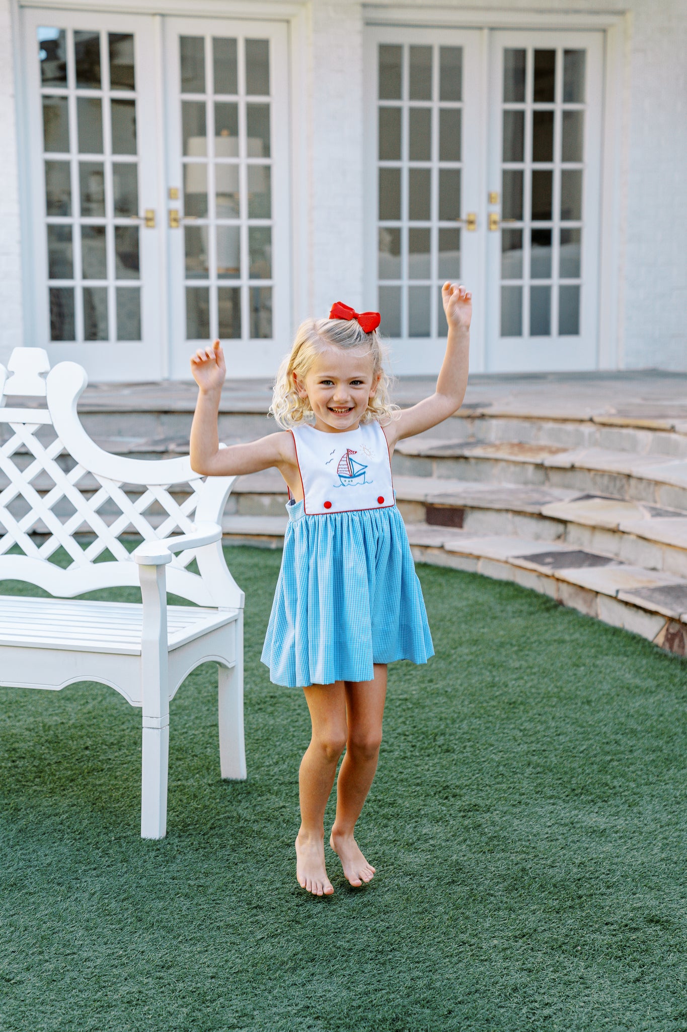 Proper Peony Vineyard Sailboat Dress