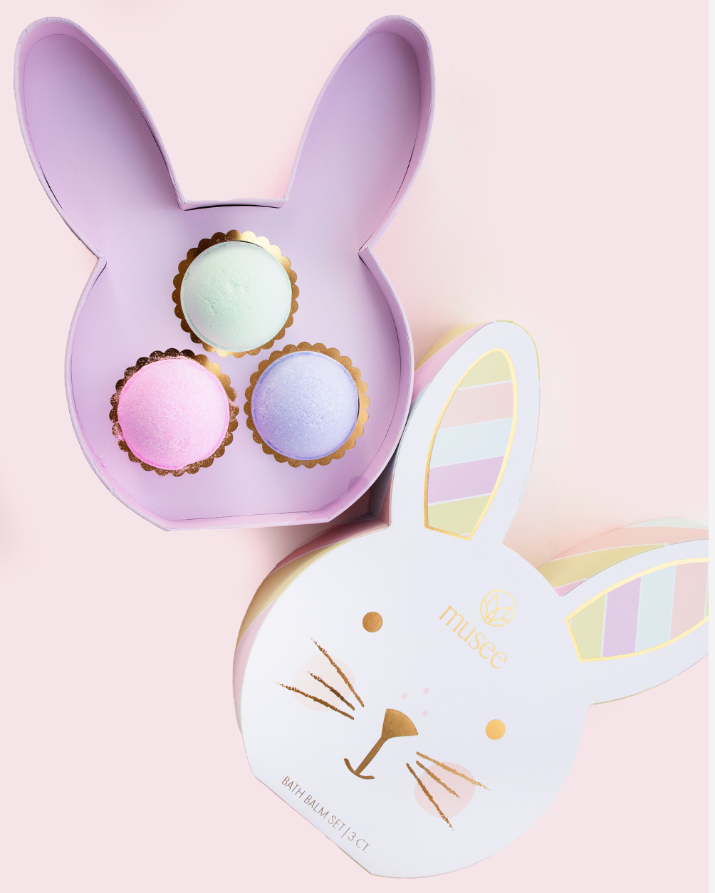 Musee Bunny Three Bath Balm Set