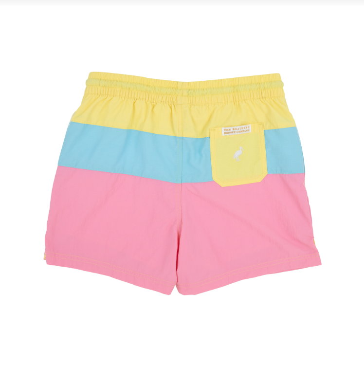 Beaufort Bonnet Country Club Colorblock Trunk, Lake Worth Yellow