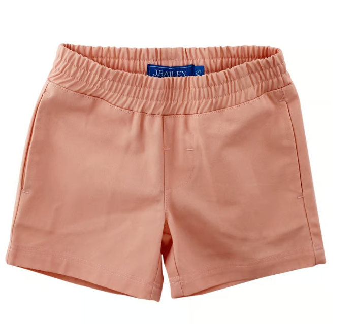 Bailey Boys Pull On Shorts, Canteloupe