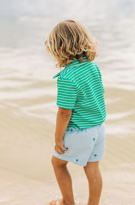 Sugar Bee Boy Shorts, Palm Trees