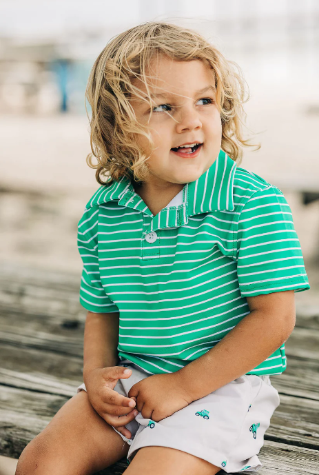 Sugar Bee Boy Shorts, Palm Trees