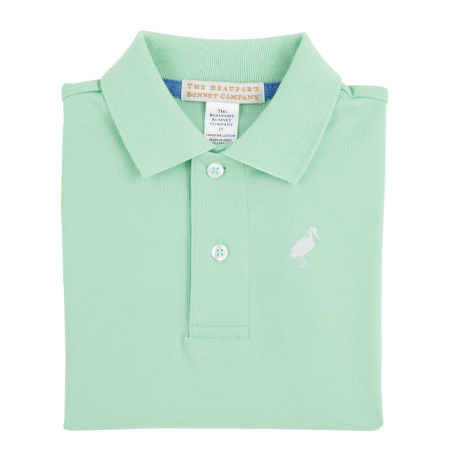 Beaufort Bonnet Prim & Proper Polo, Grace Bay Green