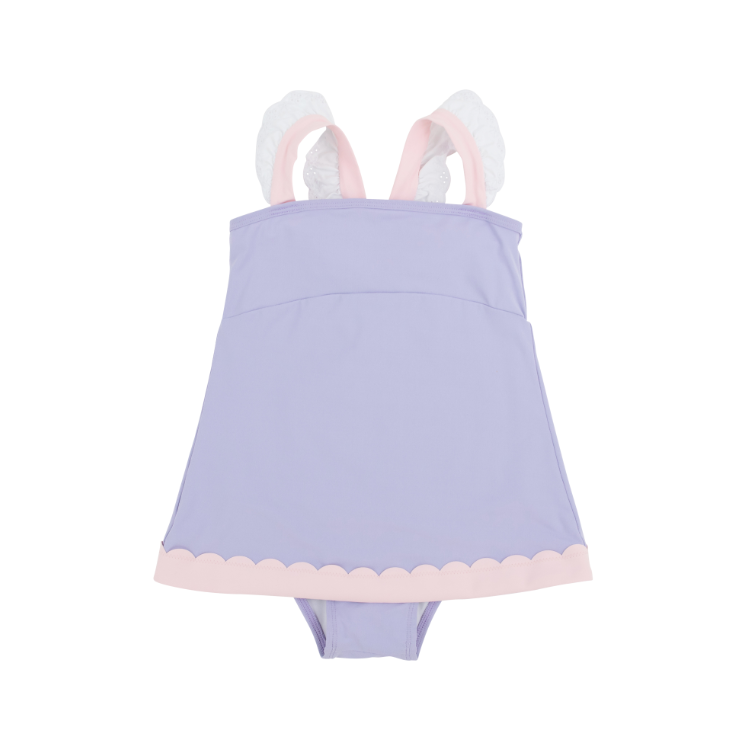 Beaufort Bonnet Sanctuary Scallop Swimsuit, Lauderdale Lavender