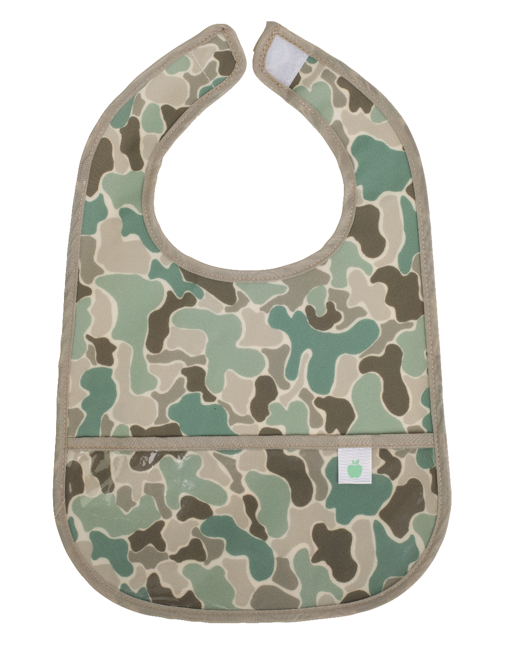 Apple Of My Isla Laminated Bib
