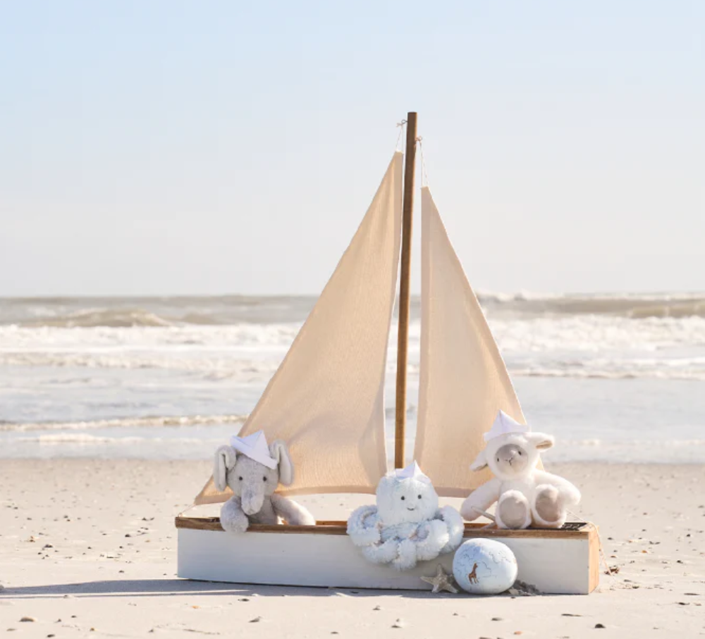 Elegant Baby Aqua Octopus Plush Toy