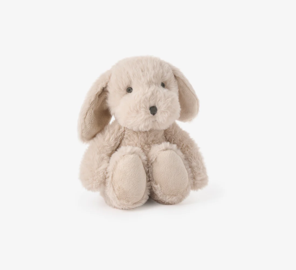 Elegant Baby Taupe Puppy Plush Toy