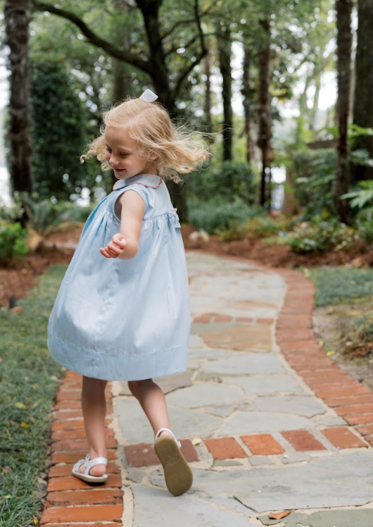 Lullaby Set Ella Dress, Sailboat