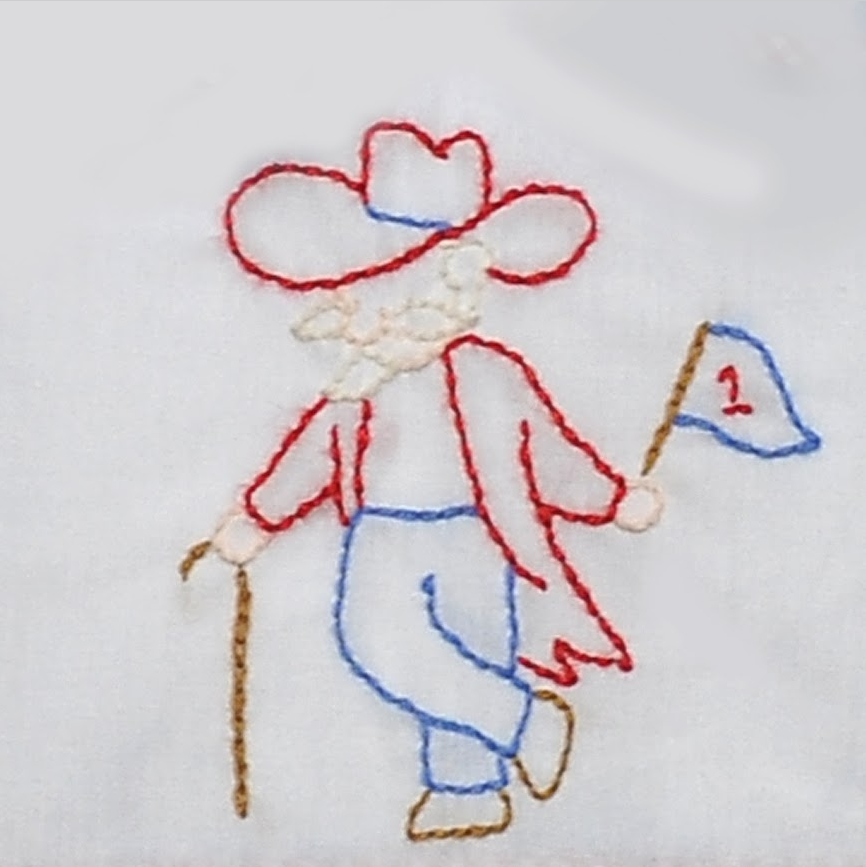 Southern Saturday Rebel with Flag Red/Blue T-Shirt