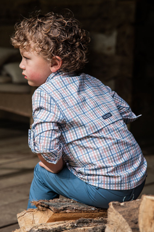 Prodoh Founders Fishing Shirt, Arona Sullivans Island Plaid