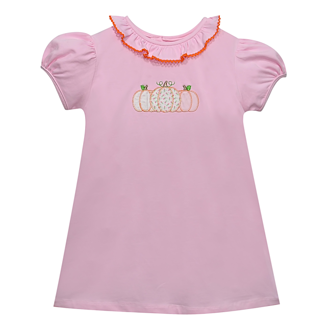 Remember Nguyen Pink Gemma Dress, Pumpkins