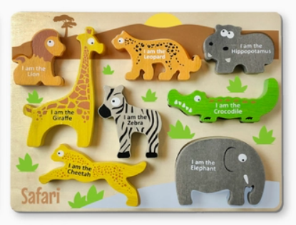 Begin Again Animal Puzzles