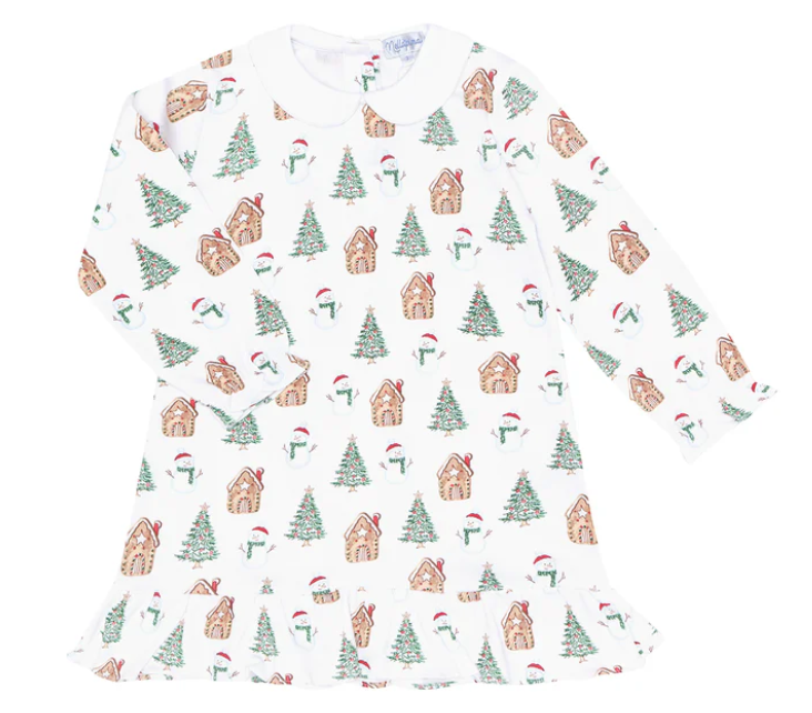 Nella Pima Wonderland Christmas Print Playtime