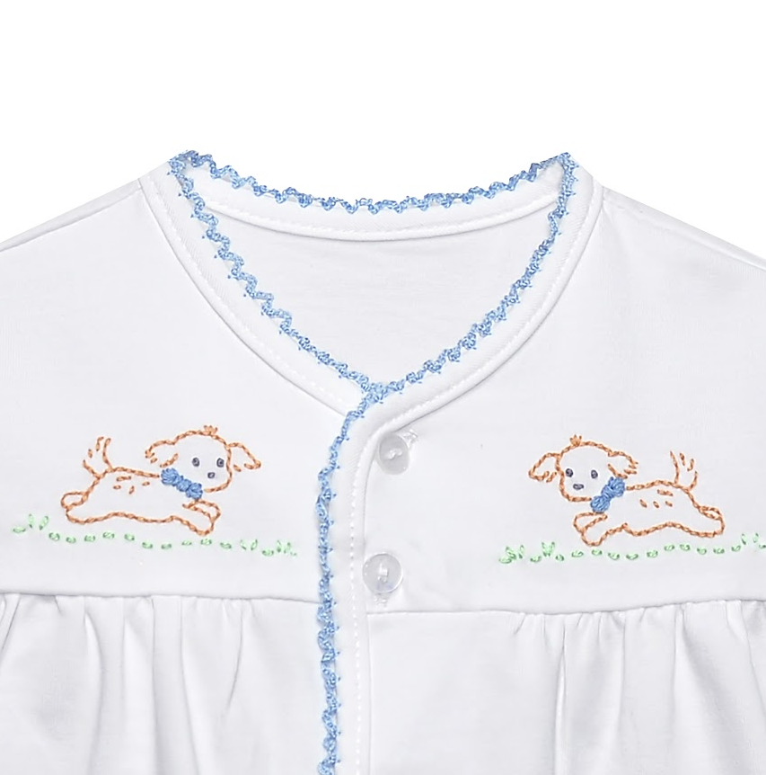 Baby Sen Blue Brennan Diaper Set, Dogs