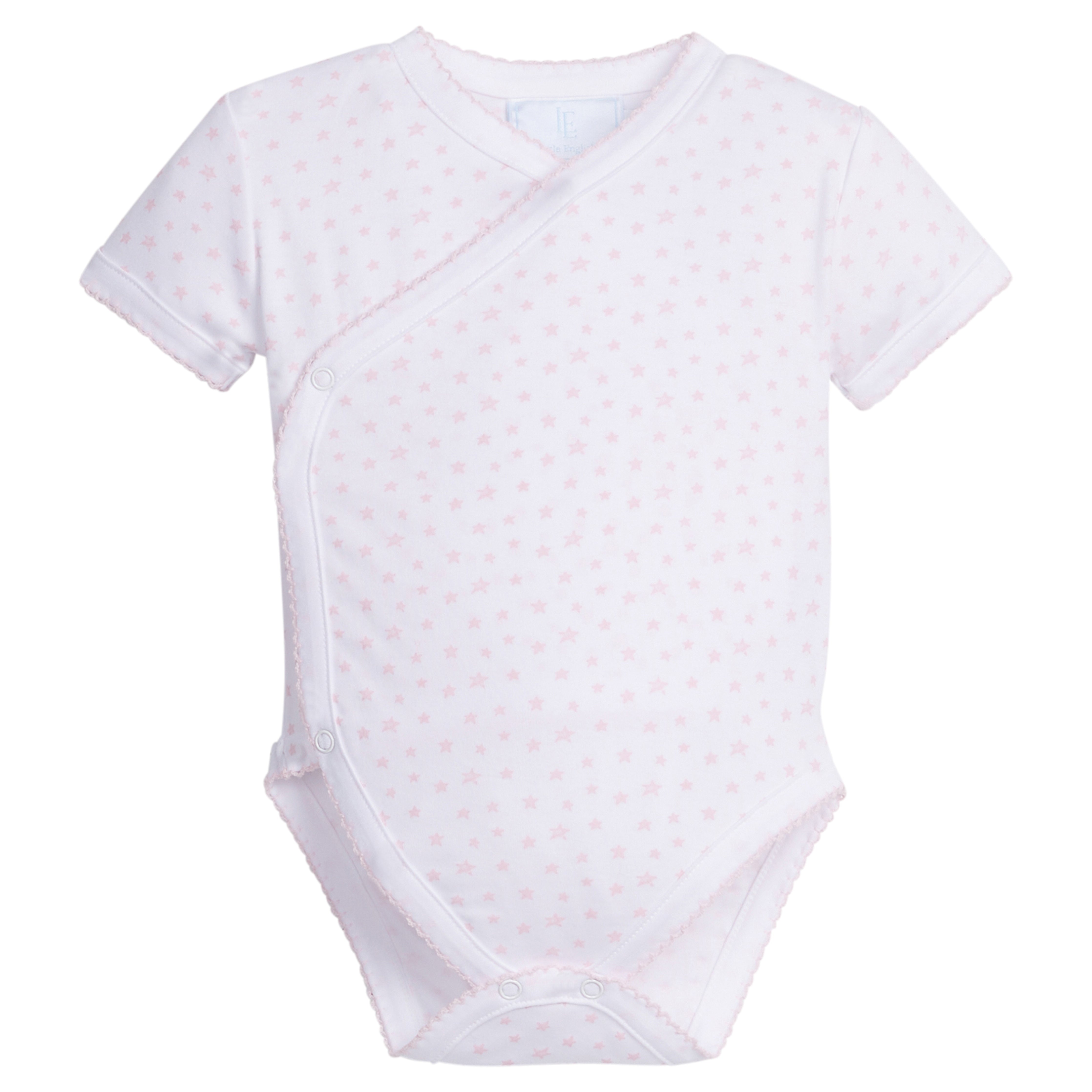 Little English Onesies, Light Pink