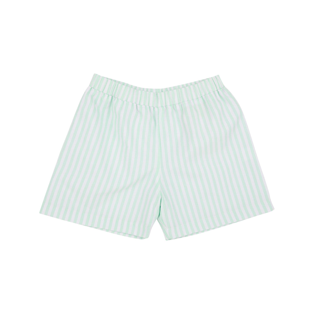 Beaufort Bonnet Shelton Shorts, Grace Bay Green Stripe - shopnurseryrhymes