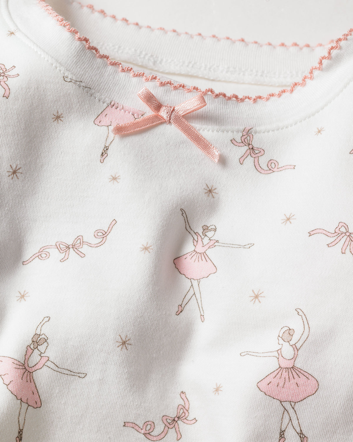 Petite Plume Pima Snug Fit Pajama Set, Sugar Plum Fairy