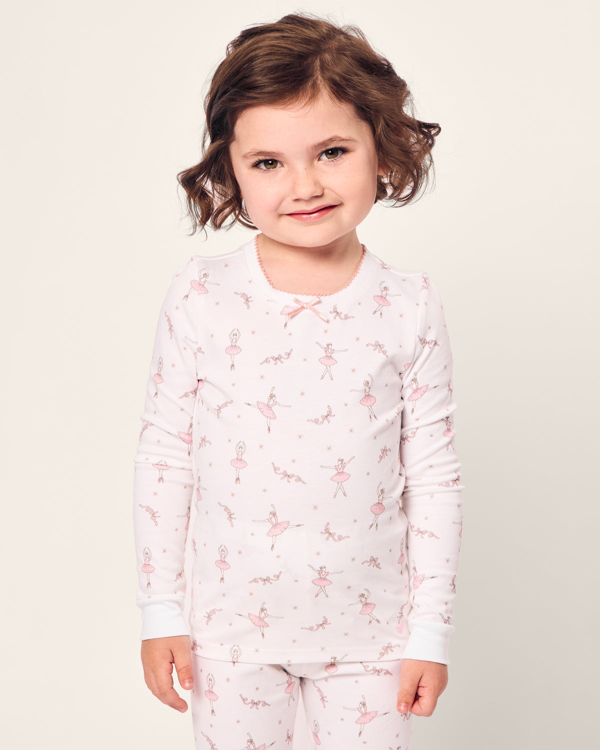 Petite Plume Pima Snug Fit Pajama Set, Sugar Plum Fairy