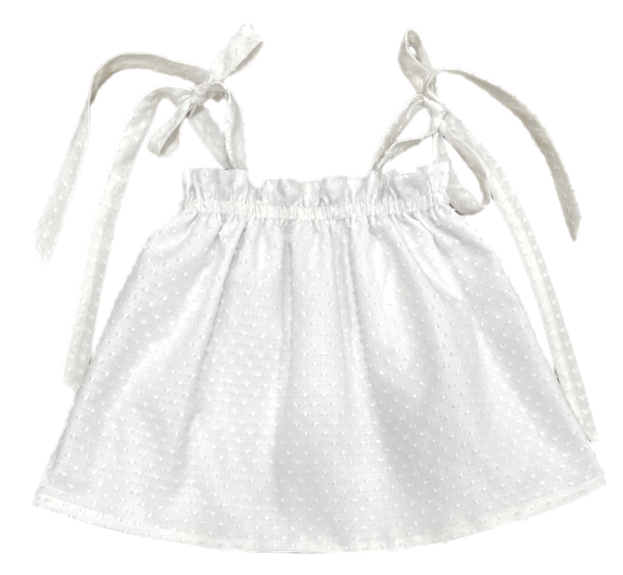 James & Lottie Tie Top Bloomer Set, Blue Plaid