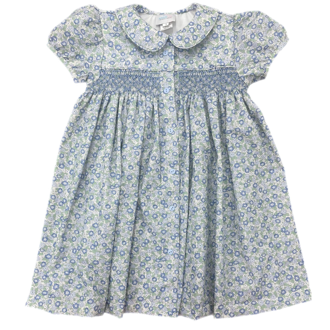 James & Lottie Smocked Dress, Ella Floral