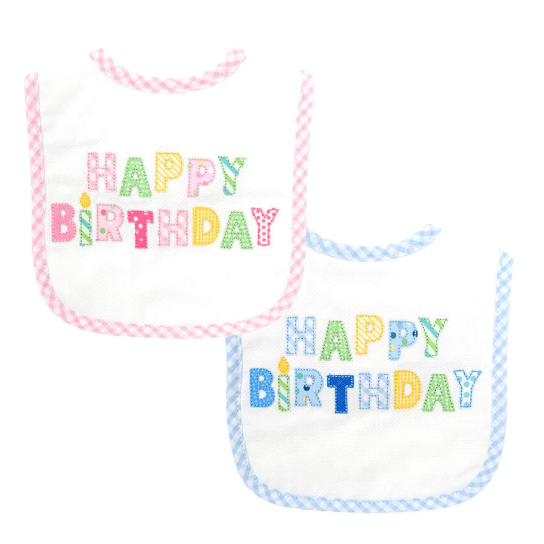 3 Martha's Happy Birthday Feeding Bib - shopnurseryrhymes