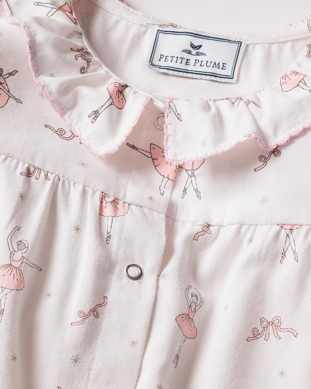 Petite Plume Madeline Romper, Sugar Plum Fairy