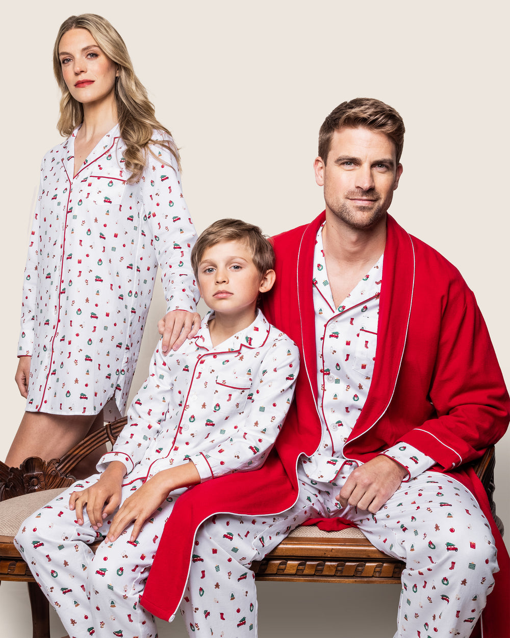 Petite Plume Pajama Set, Winter Nostalgia