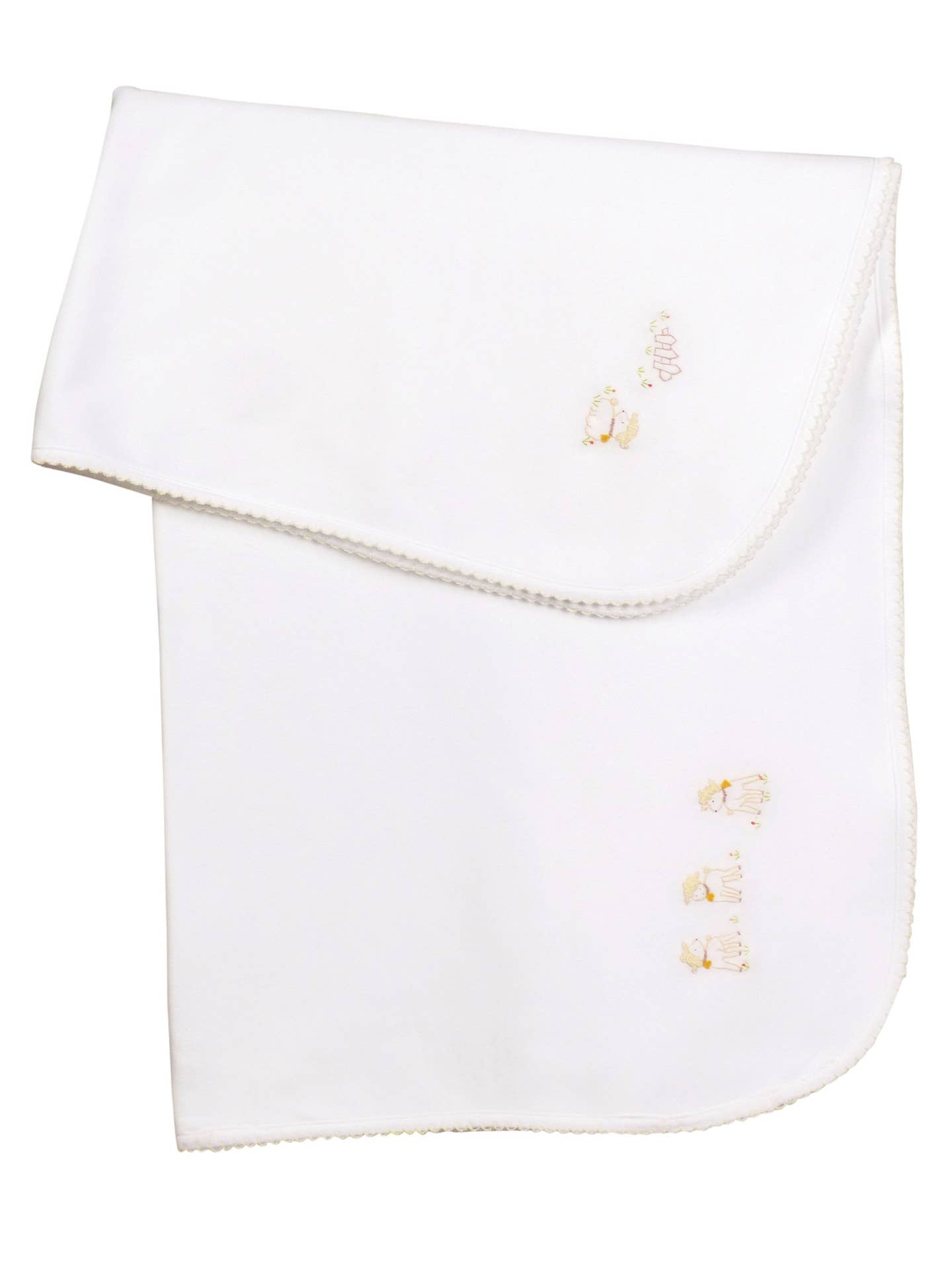 Yellow Lamb Lambikins Blanket