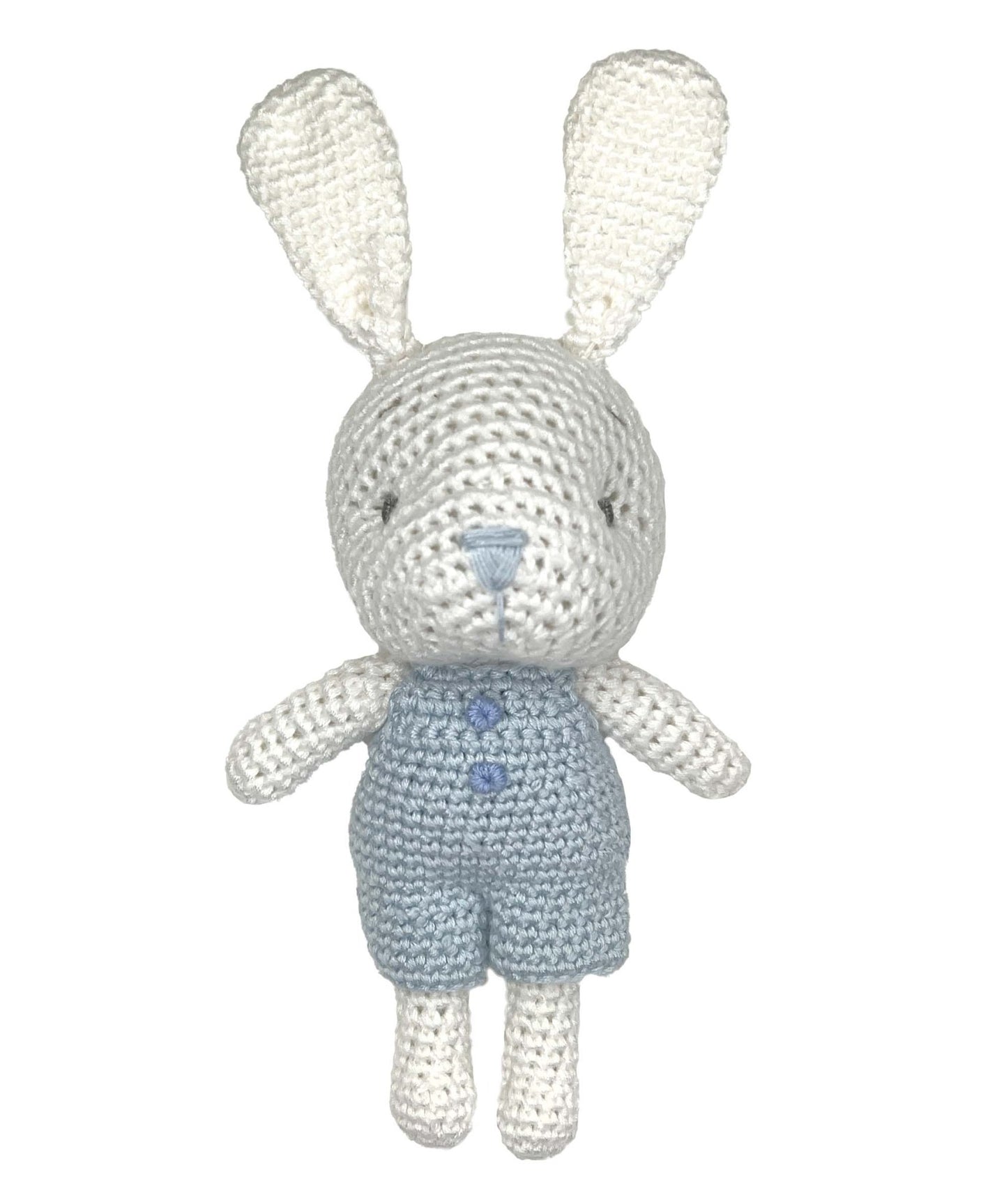 Zubels Bunny Bamboo Crochet Rattle