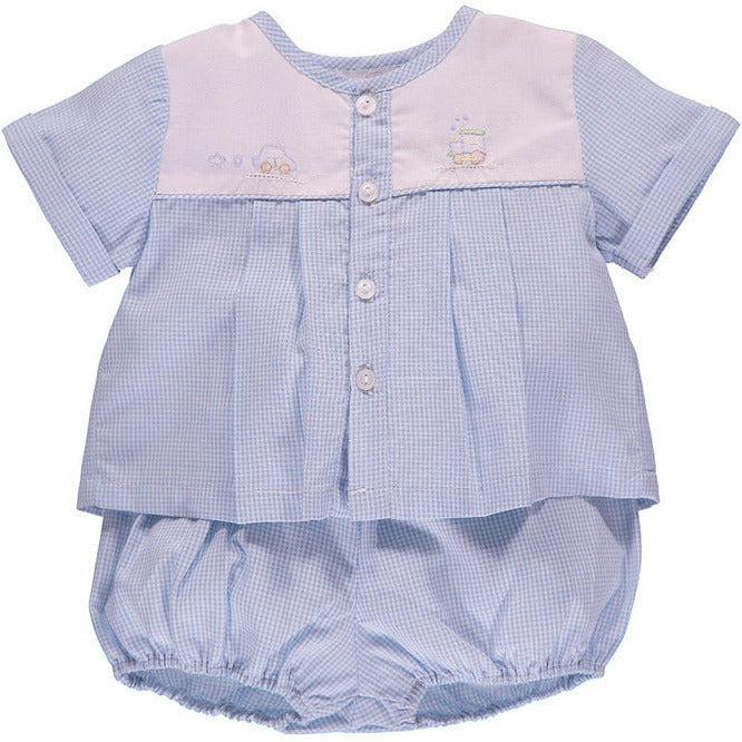 Carriage Boutique Transportation Diaper Set
