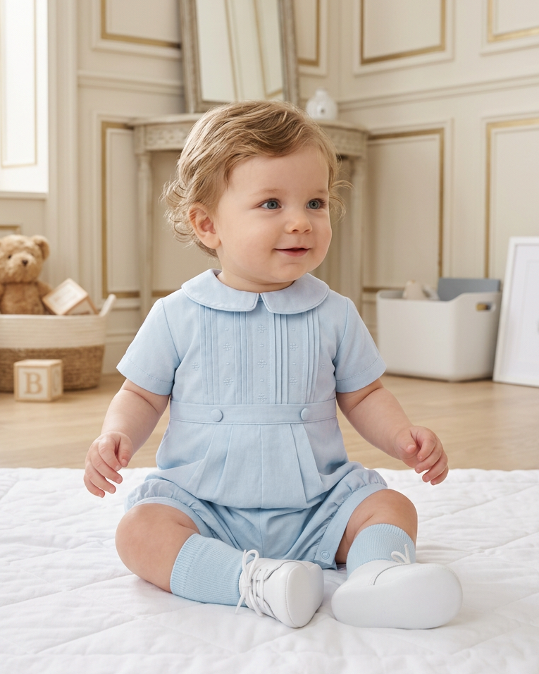 Carriage Boutique Classy Pique Romper
