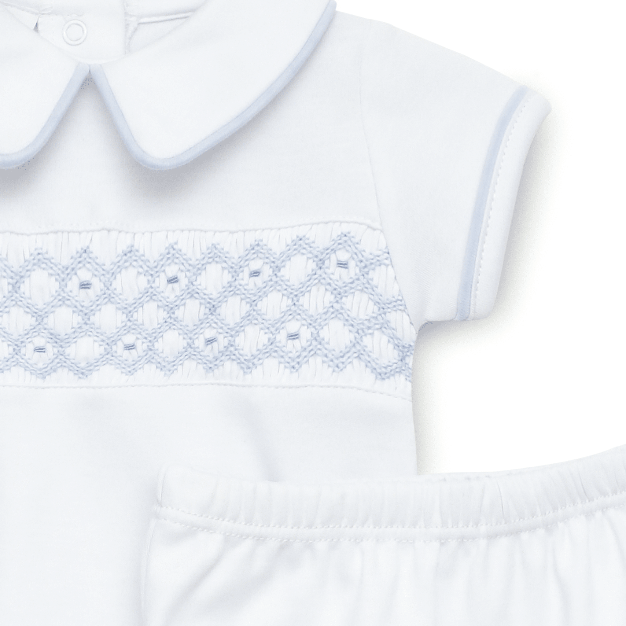Magnolia Baby Charlie Smocked Diaper Cover Set