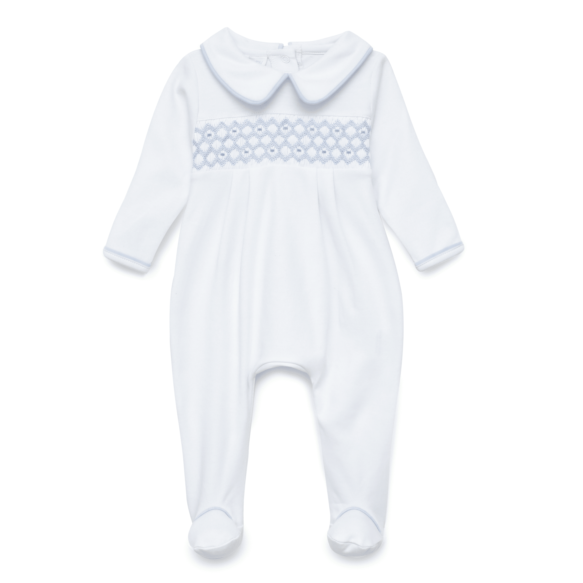 Magnolia Baby Charlie Smocked Footie