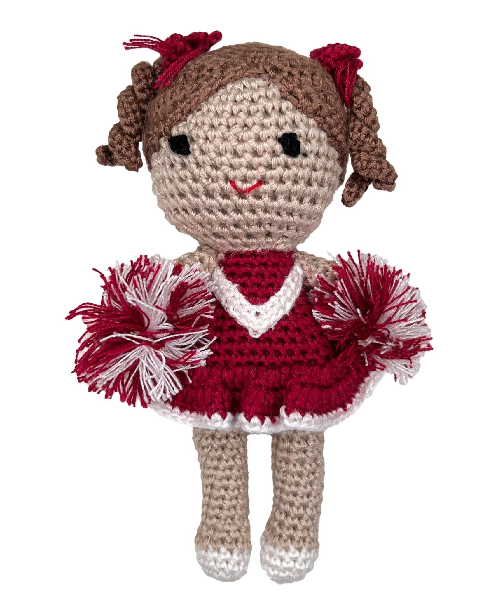 Zubels Cheerleader Knit Small Rattle