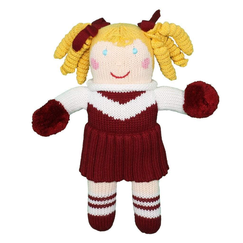 Zubels Cheerleader Knit Rattle