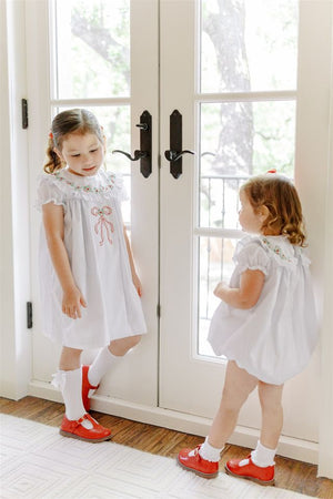 Proper Peony Garland Christmas Dress