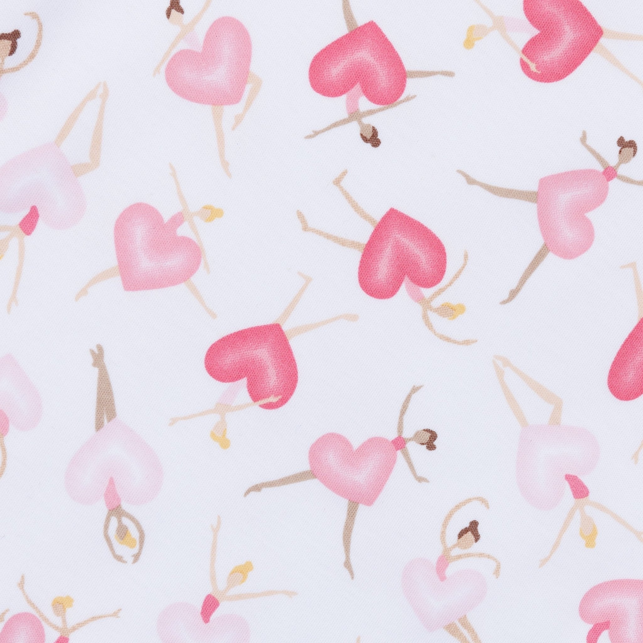 Magnolia Baby Dancing Hearts Ruffle Bubble