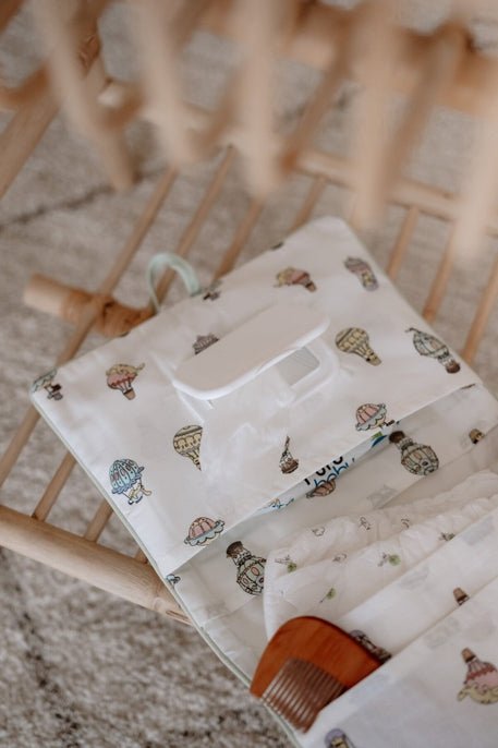 Atelier Babbi Wet Wipes & Diaper Clutch, Cappadocia