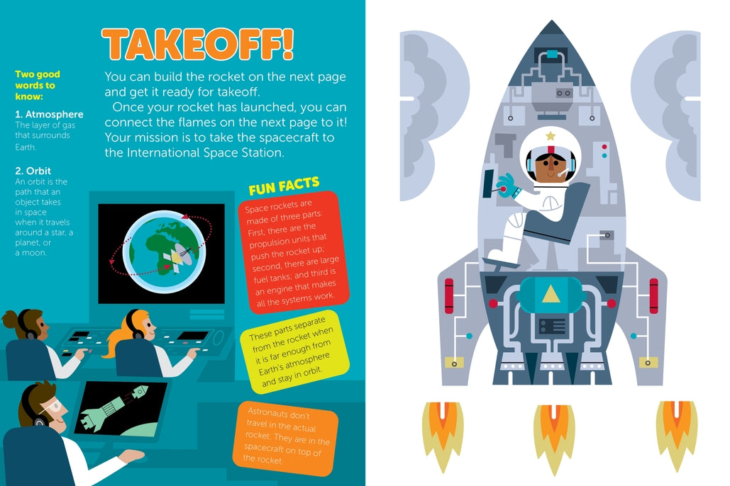 Sourcebooks Pop Out Space Travel